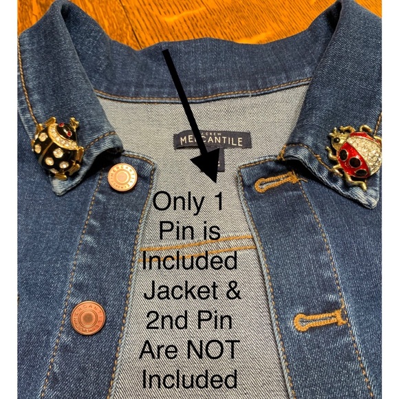 Insect Bug brooch Vintage Pin - Picture 2 of 5